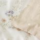 Комплект постільної білизни двоспальний сатин твіл 860, бежевий квітковий принт 860_dv фото 7