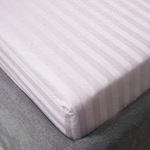 Простирадло на резинці Сатин Stripe 160х200+25 71 71 stripe_200*160+25 фото