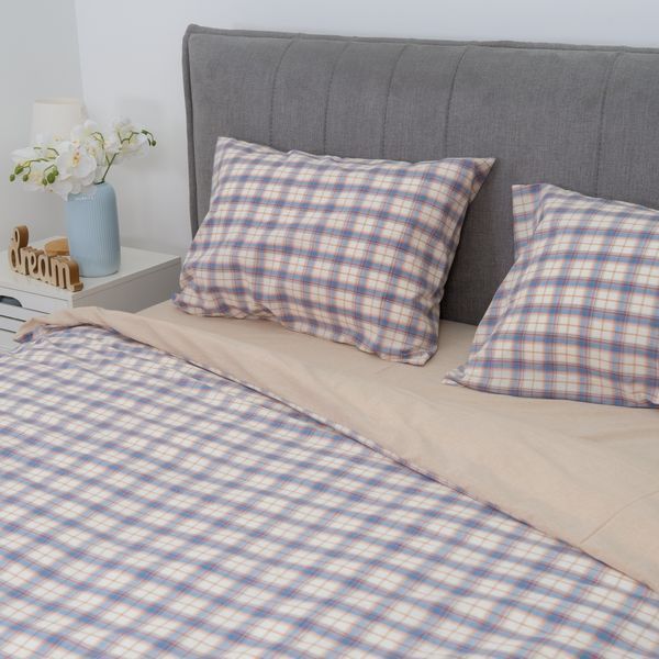 Комплект постільної білизни Viluta Сімейний Варена бавовна Wash Printed 06 06_Wash_Printed_sm фото